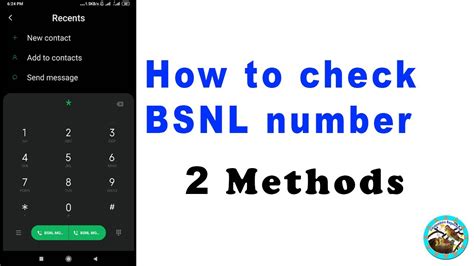 bsnl number check code 2022|More.